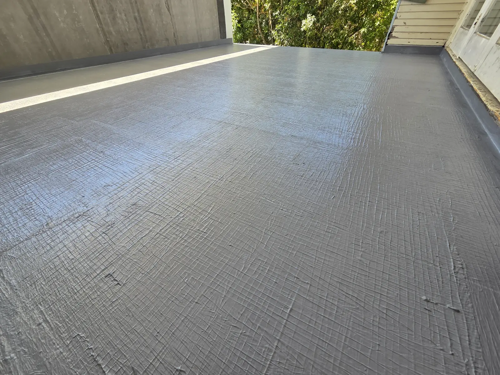 Professional balcony waterproofing installation