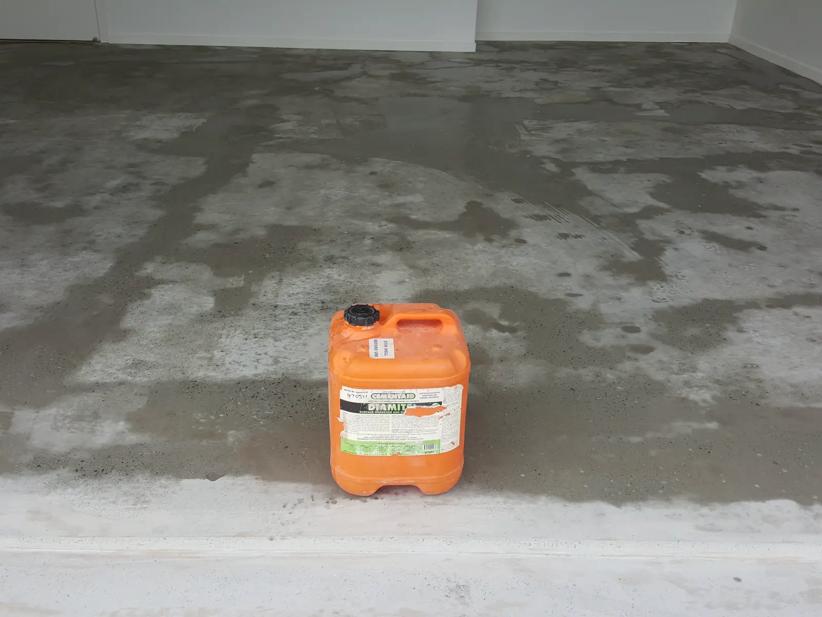 Barrier installation process