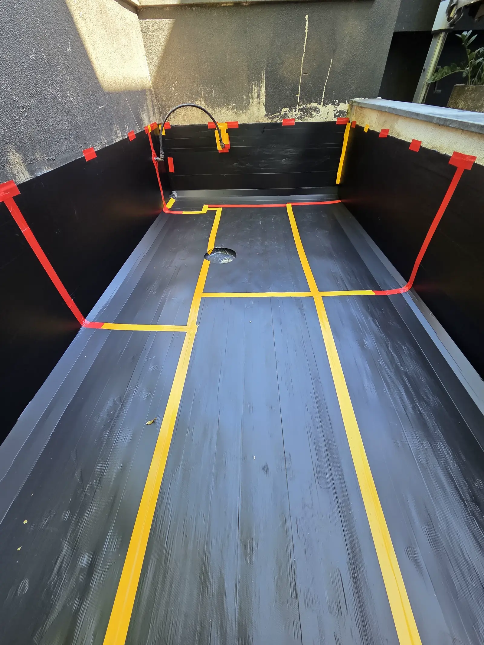 Moisture barrier detail