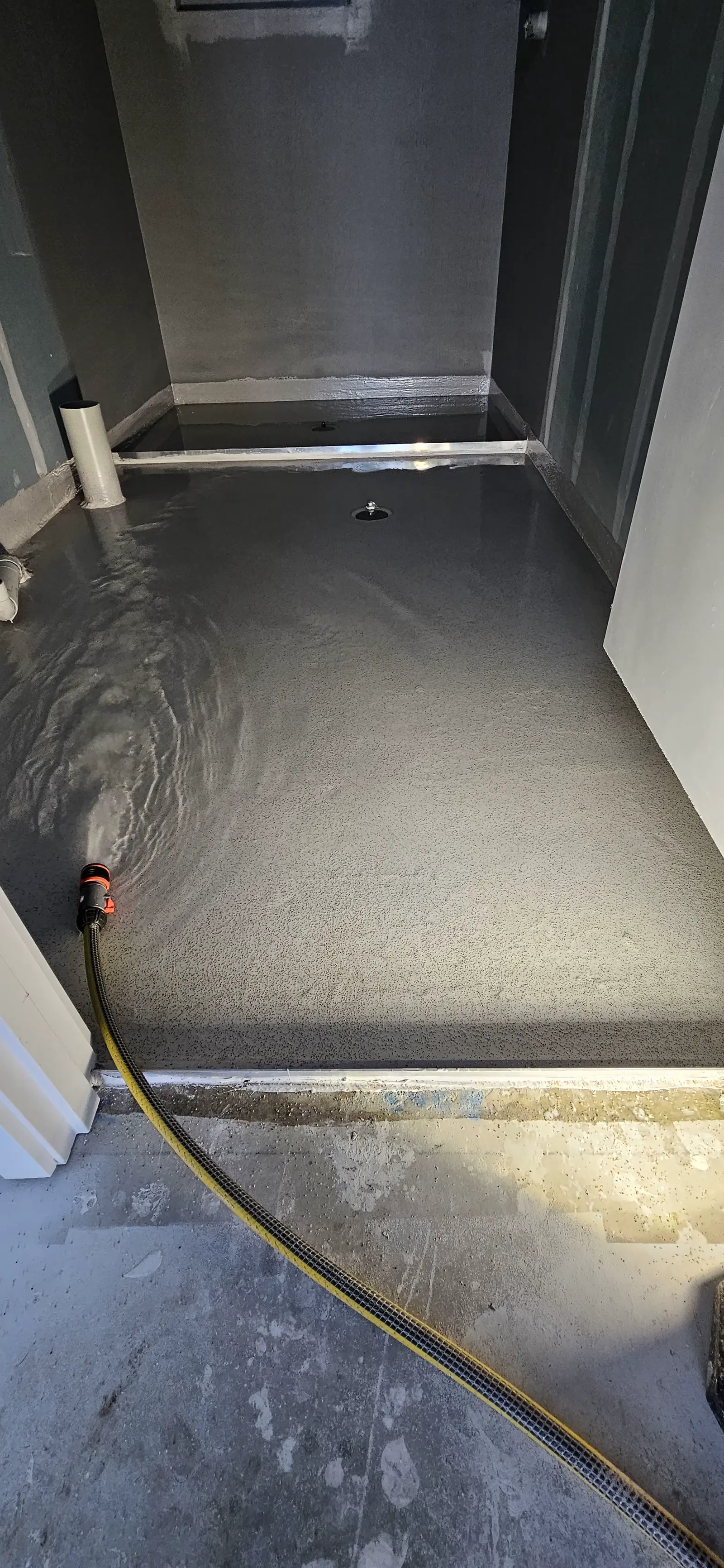 Balcony leak detection