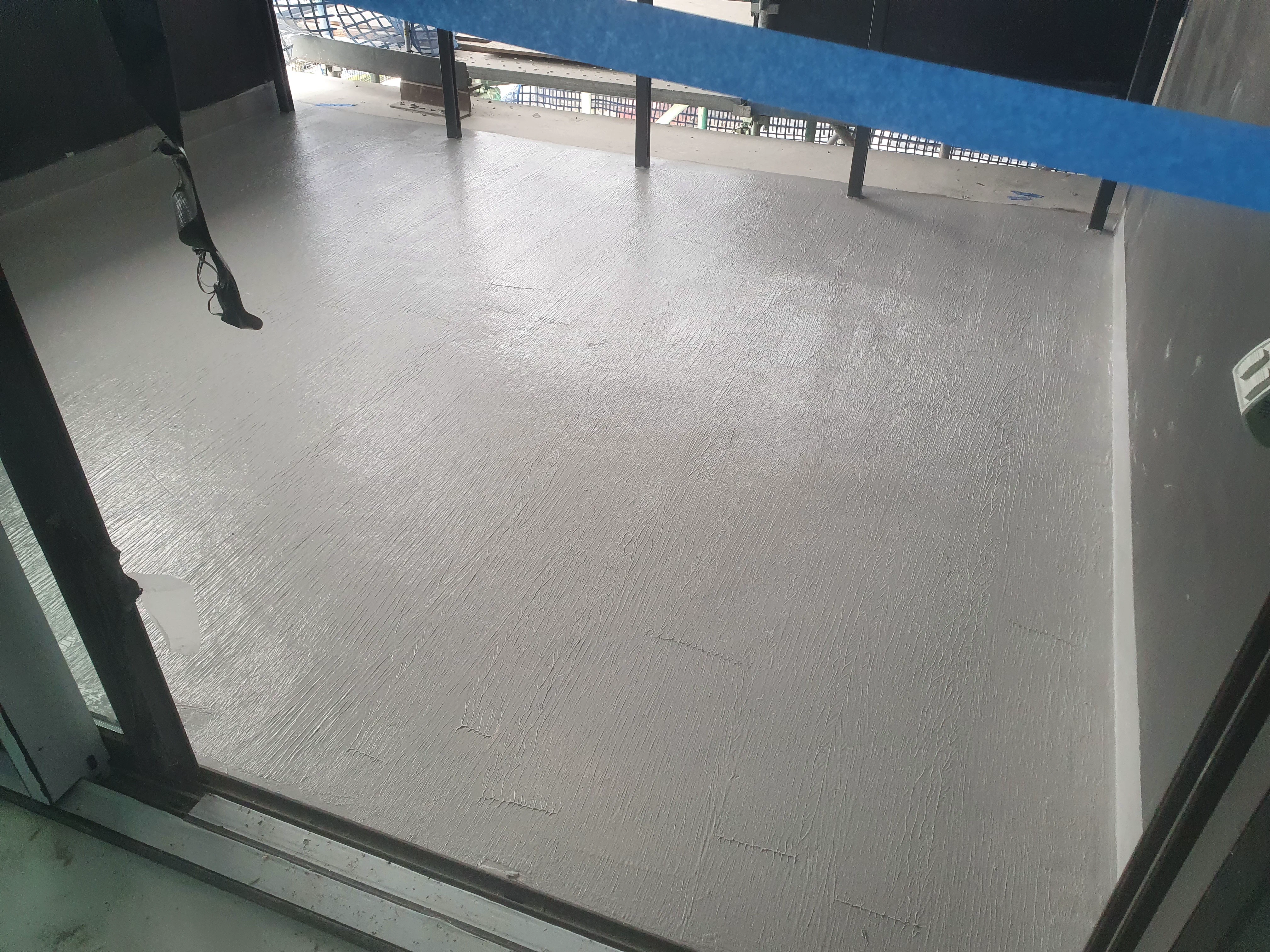 Balcony waterproofing